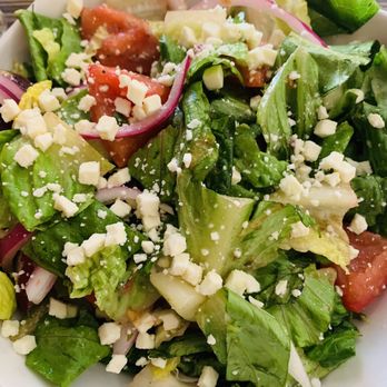 Burnt Onion Kitchen & Brews - a salad - New American Near Me - Biwabik, Minnesota