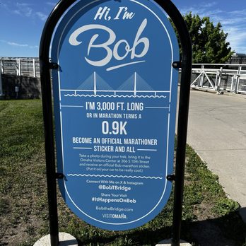 Bob Kerrey Pedestrian Bridge - Hi Bob! - Landmarks & Historical Buildings Near Me - Omaha, Nebraska Bob Kerrey Pedestrian Bridge - Hi Bob! - Landmarks & Historical Buildings Near Me - Omaha, Nebraska