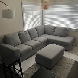 Couch and Area Rug Couch and Area Rug