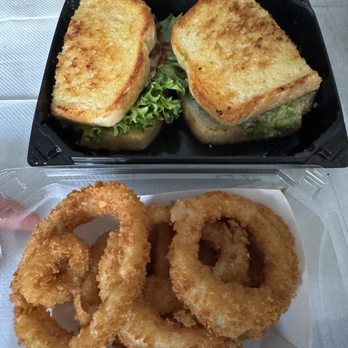 Habit Burger & Grill - Onion wings and chicken sandwich - Burgers Near Me - Pinole, California