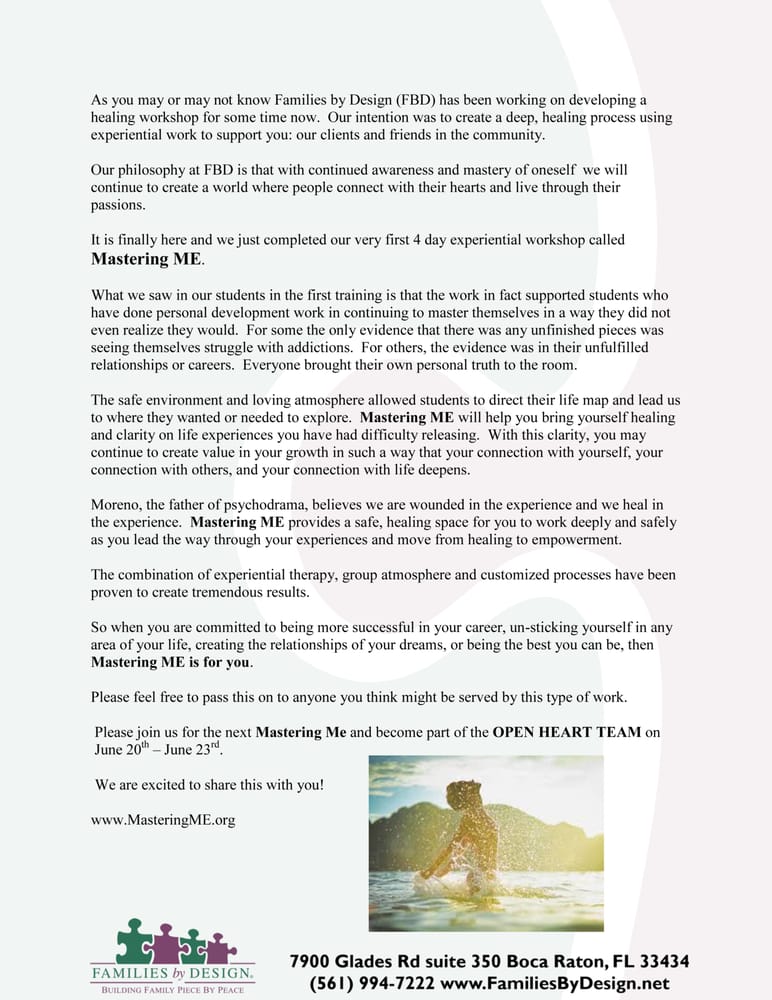 Families By Design - grief counselor in Boca Raton, FL