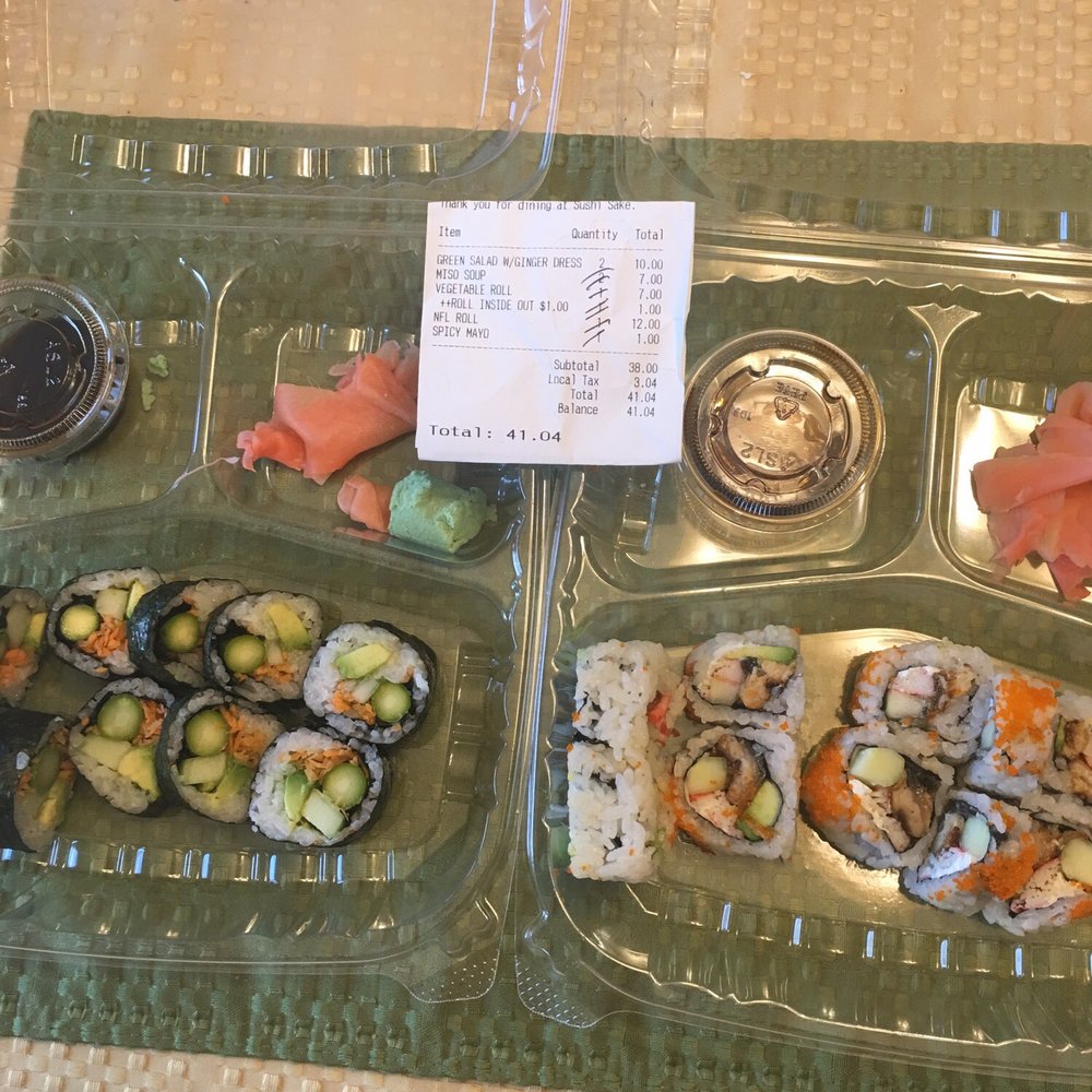 Sushi Sake Killian - $41 for soup salad and 2 puny rolls. Neither made correctly. - Sushi Bars Near Me - Miami, Florida Sushi Sake Killian - $41 for soup salad and 2 puny rolls. Neither made correctly. - Sushi Bars Near Me - Miami, Florida