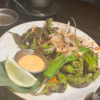 Union Sushi + Barbeque Bar - Shishito Peppers - Japanese Near Me - Chicago, Illinois