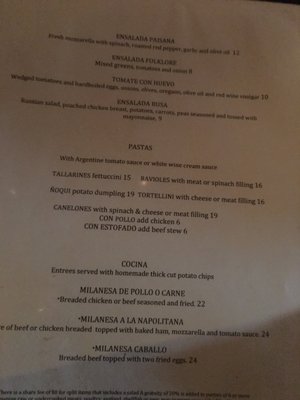 Menu photo 4 Folklore Argentine Grill Chicago, IL