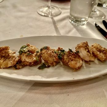Kevin Rathbun Steak - Salt and Pepper Shrimp - a wee bit too much sesame oil flavor, but good - Steakhouses Near Me - Atlanta, Georgia