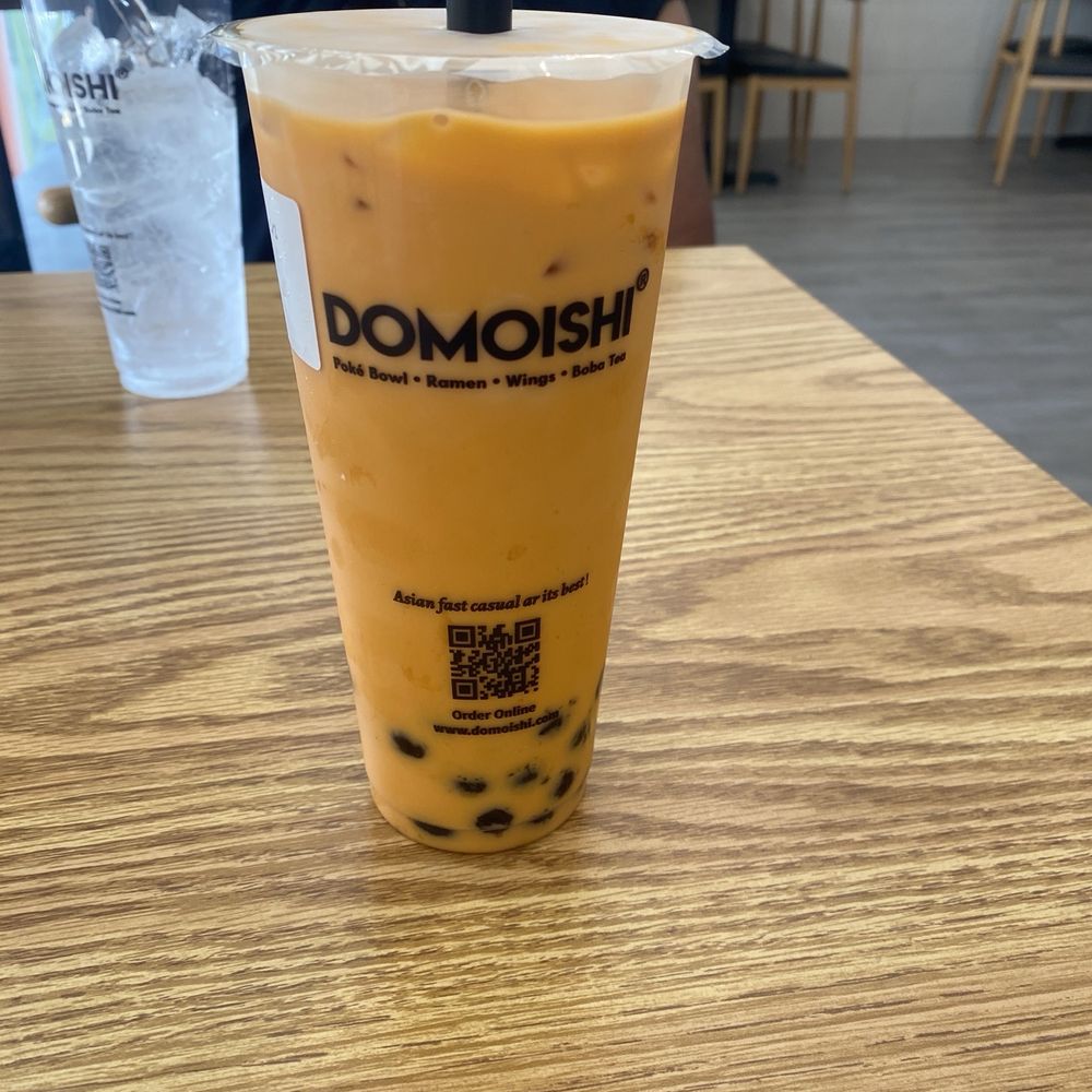 Domoishi - Classic Thai Tea with boba - Asian Fusion Near Me - Palm Harbor, Florida Domoishi - Classic Thai Tea with boba - Asian Fusion Near Me - Palm Harbor, Florida
