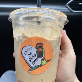 Roast The Dead Coffee - Here's Johnny - Should've taken pic before I drank some but oh well. It was great - Coffee & Tea Near Me - Yucaipa, California Roast The Dead Coffee - Here's Johnny - Should've taken pic before I drank some but oh well. It was great - Coffee & Tea Near Me - Yucaipa, California
