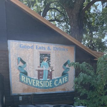 Riverside Cafe - Signage - Coffee & Tea Near Me - Medicine Park, Oklahoma Riverside Cafe - Signage - Coffee & Tea Near Me - Medicine Park, Oklahoma