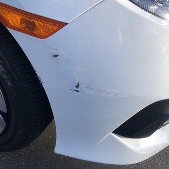 5 Star Auto Reconditioning - Before the repair - Mobile Dent Repair Near Me