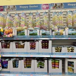 Dollar Tree - Plastic Easter eggs