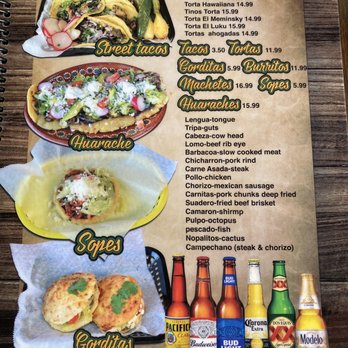 Taquero Mucho - Menu - Mexican Near Me - Louisville, Kentucky