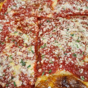 Delray Pizza - Upside Down Sicilian Squares - Pizza Near Me - Delray Beach, Florida Delray Pizza - Upside Down Sicilian Squares - Pizza Near Me - Delray Beach, Florida