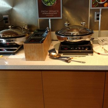 Springhill Suites by Marriott Scranton Montage Mountain - Food spilled and splattered on the counters - Hotels Near Me - Moosic, Pennsylvania