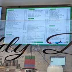 Presotea Rancho Bernardo - Menu inside