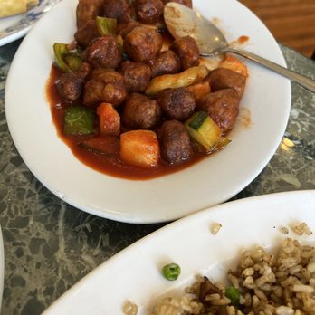 Jyun Kang Vegetarian Restaurant - Sweet and Sour - Vegan Near Me - Ukiah, California