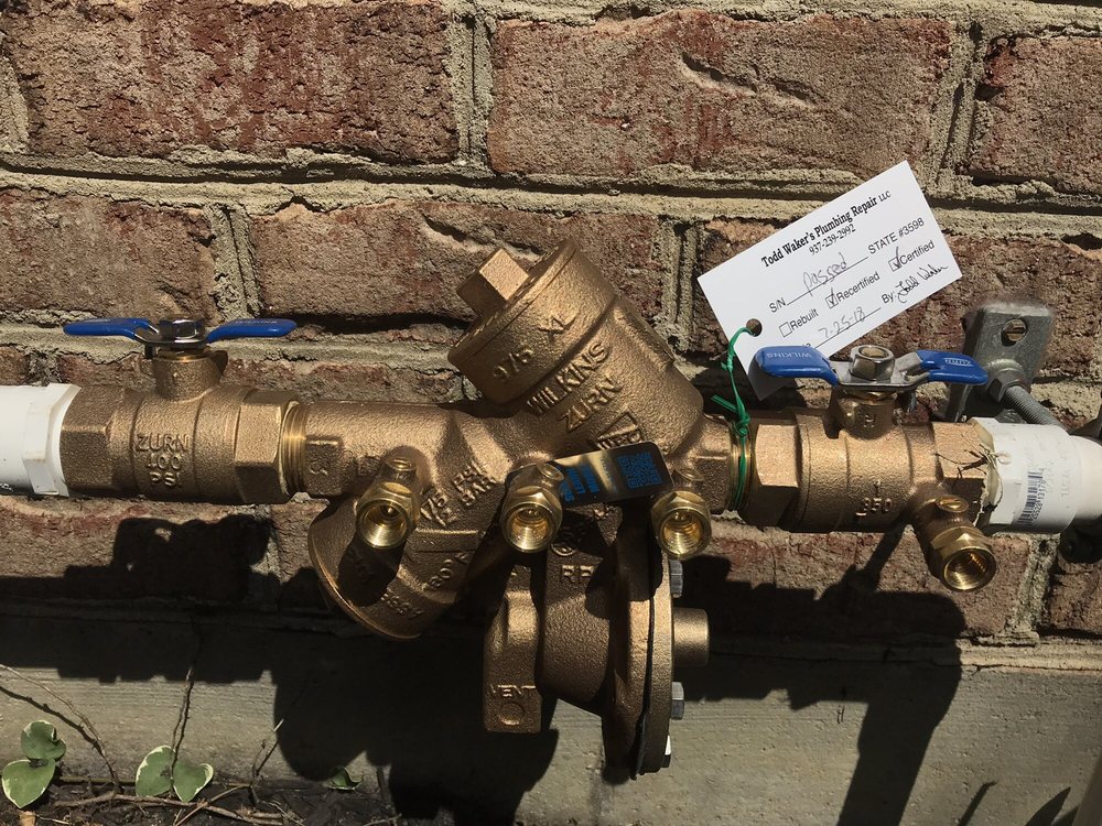 Slide of Todd Waker's Plumbing Repair