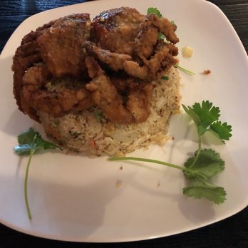 Bistro SouthEast - An entire deep fried soft shell crab on our crab fried rice! - Asian Fusion Near Me - Philadelphia, Pennsylvania Bistro SouthEast - An entire deep fried soft shell crab on our crab fried rice! - Asian Fusion Near Me - Philadelphia, Pennsylvania