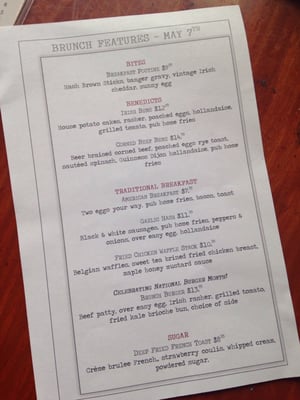 Menu photo 7 Rí Rá Portland, ME Menu photo 7 Rí Rá Portland, ME