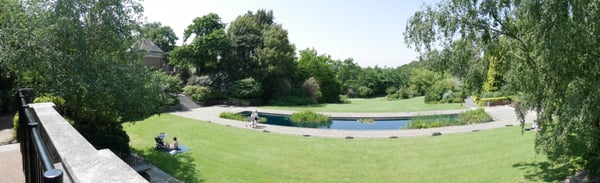 The Hill Garden and Pergola by null