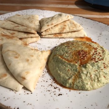 Luna Grill Oxnard - Spicy hummus - Mediterranean Near Me - Oxnard, California