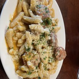 Cavatelli with Hot Sausage and Browned Sage Butter Cavatelli with Hot Sausage and Browned Sage Butter