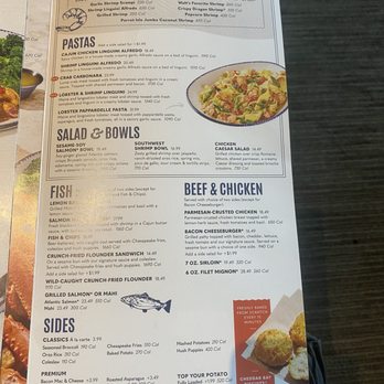 Red Lobster - Menu - Seafood Near Me - Fredericksburg, Virginia Red Lobster - Menu - Seafood Near Me - Fredericksburg, Virginia