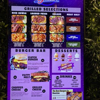 Clutch City Grill - Menu - Burgers Near Me - Houston, Texas Clutch City Grill - Menu - Burgers Near Me - Houston, Texas