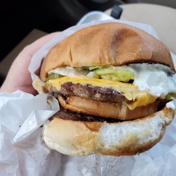 Skyway Drive-In - skyway burger. This is what peak performance looks like on a burger. - Burgers Near Me - Akron, Ohio Skyway Drive-In - skyway burger. This is what peak performance looks like on a burger. - Burgers Near Me - Akron, Ohio