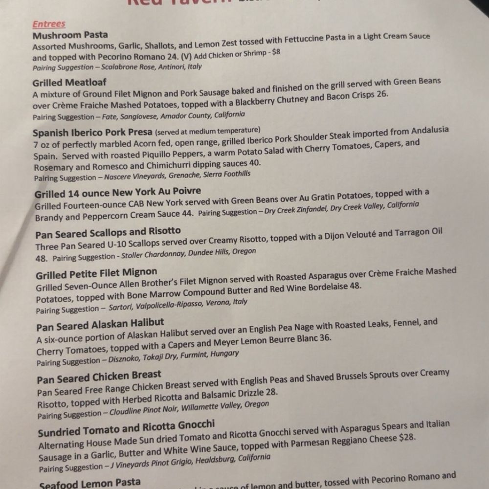 Menu Menu