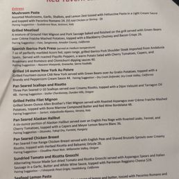 Menu Menu
