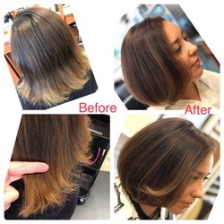 Hair by Patty - PH balance application, with a deep conditioning mask for dry hair , amazing results and a happy client for sure
