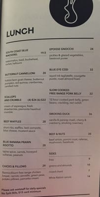 Menu photo 3 White Rabbit Sydney, NSW Menu photo 3 White Rabbit Sydney, NSW