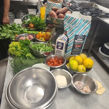 Cooking Classes in Rome - Fresh ingredients to make our 4 course meal from scratch - Cooking Schools Near Me - Rome, RM