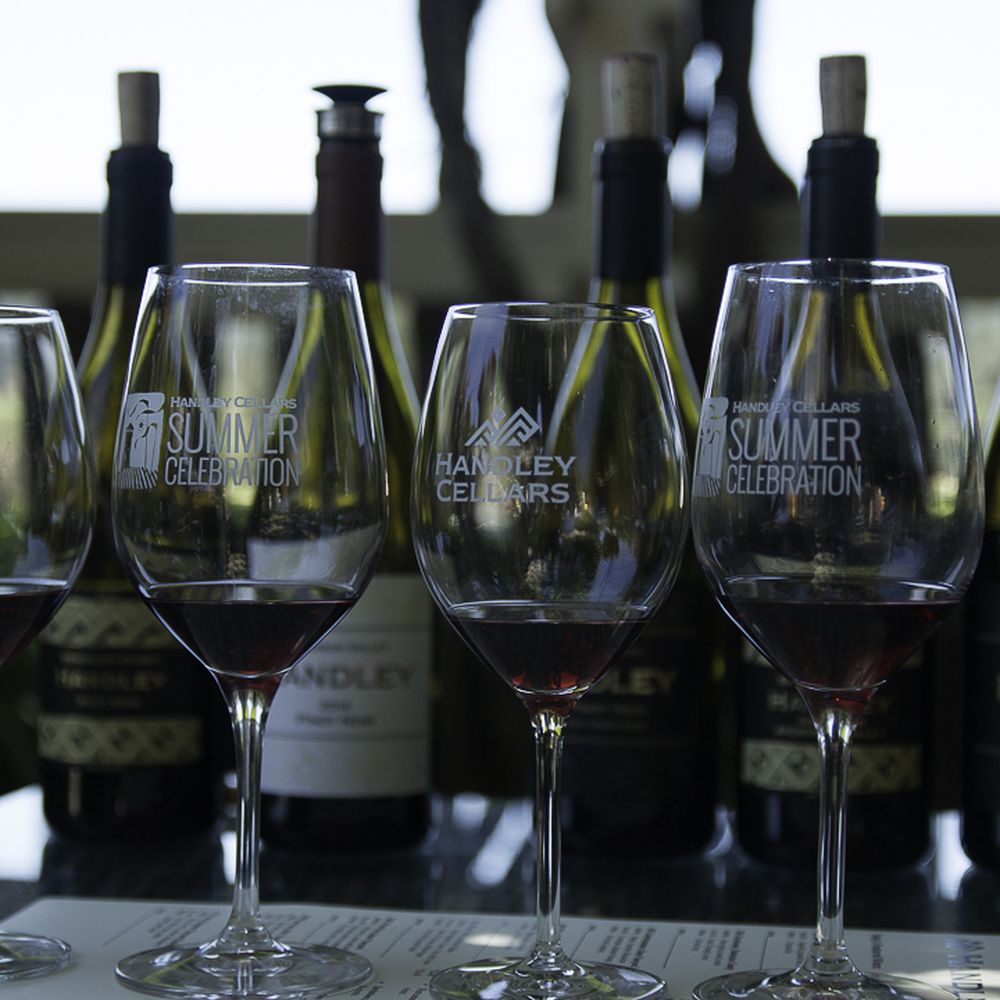Handley Cellars - We loved the logo glasses! - Wineries Near Me - Philo, California Handley Cellars - We loved the logo glasses! - Wineries Near Me - Philo, California