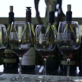 Handley Cellars - We loved the logo glasses! - Wineries Near Me - Philo, California