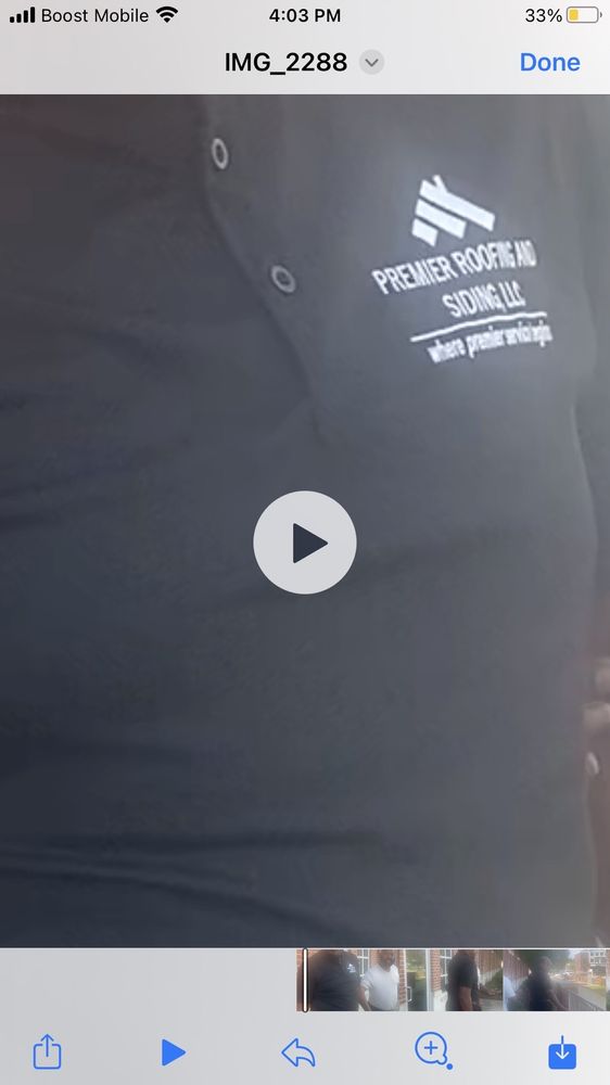 Slide of Premier Roofing & Siding