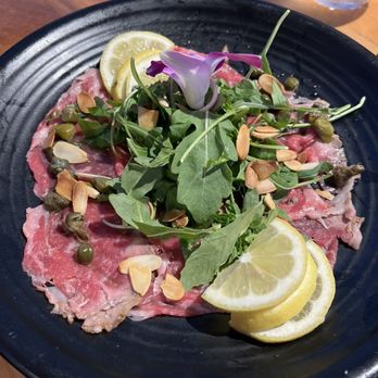 82 Degrees - Prime Strip Carpaccio - Seafood Near Me - St. Pete Beach, Florida