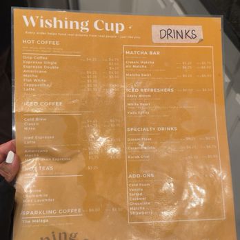 Wishing Cup - Drink Menu - Coffee & Tea Near Me - Boston, Massachusetts Wishing Cup - Drink Menu - Coffee & Tea Near Me - Boston, Massachusetts