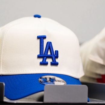 Macy's - Dodgers hat cream and blue - Department Stores Near Me - Northridge, California