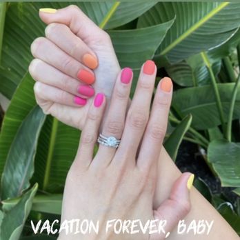 N.L Nails - My vacation nails! Gel. - Nail Salons Near Me N.L Nails - My vacation nails! Gel. - Nail Salons Near Me