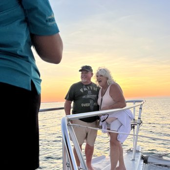 Echo Catamaran Tours - They just got engaged!!! Very special!! - Tours Near Me - Key West, Florida Echo Catamaran Tours - They just got engaged!!! Very special!! - Tours Near Me - Key West, Florida