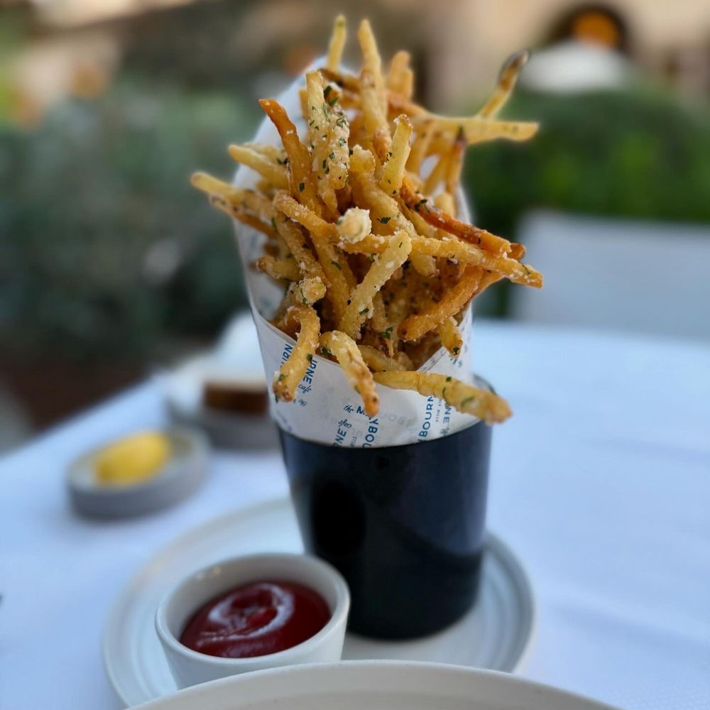 The Terrace - Truffle fries - New American Near Me - Beverly Hills, California The Terrace - Truffle fries - New American Near Me - Beverly Hills, California