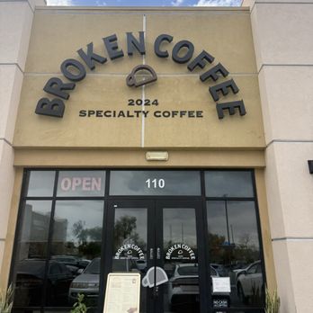 Broken Coffee - Fort Apache - Store Front - Coffee & Tea Near Me - Las Vegas, Nevada Broken Coffee - Fort Apache - Store Front - Coffee & Tea Near Me - Las Vegas, Nevada