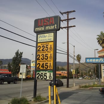 USA Gas - $ 2.25 for gas!! Being a small plumbing bussiness? It's a relief! Lol - Gas Stations Near Me - Azusa, California USA Gas - $ 2.25 for gas!! Being a small plumbing bussiness? It's a relief! Lol - Gas Stations Near Me - Azusa, California