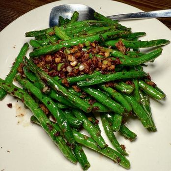 Hunan Garden - Green String Bean with Ground Pork - Taiwanese Near Me - Johns Creek, Georgia Hunan Garden - Green String Bean with Ground Pork - Taiwanese Near Me - Johns Creek, Georgia