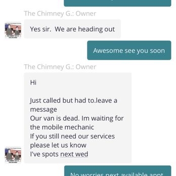 The Chimney Guy LV - Lame excuses for standing me up, not once but twice. - Chimney Sweeps Near Me The Chimney Guy LV - Lame excuses for standing me up, not once but twice. - Chimney Sweeps Near Me