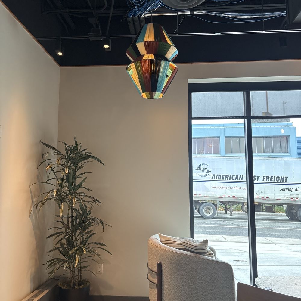 Canteen - Inside seating area. - Coffee & Tea Near Me - Anchorage, Alaska