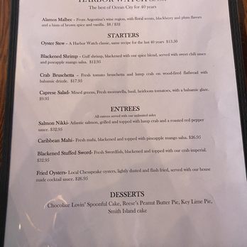 HARRISON’S HARBOR WATCH RESTAURANT - TEMP. CLOSED - Updated February