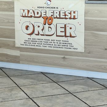Kokio Chicken - Chicken may be fresh, but the fries and fried potstickers were from a bag you get from the grocery store - Chicken Wings Near Me - Albuquerque, New Mexico