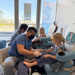 Bliss Nail Lounge - Kid pedicure chairs